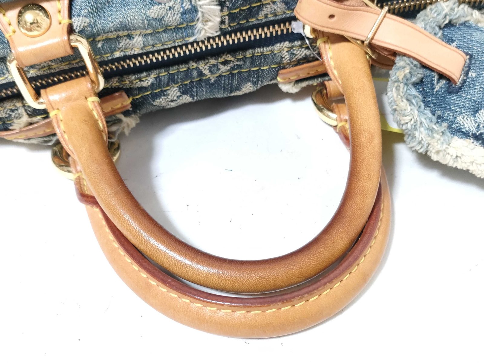 Speedy 30 Monogram Denim Patchwork, view 3
