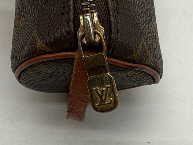 Papillon Monogram Pouch, view 4